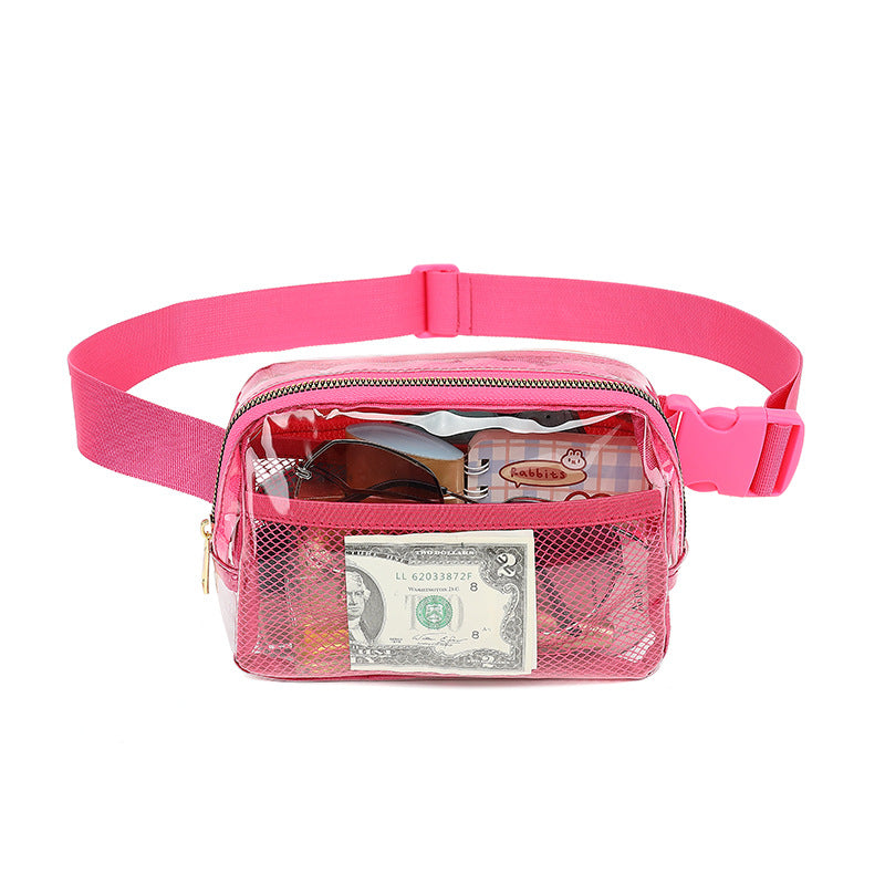 Wholesale Waist bag nylon waterproof chest bag outdoor sports running mobile phone bag versatile crossbody men and women